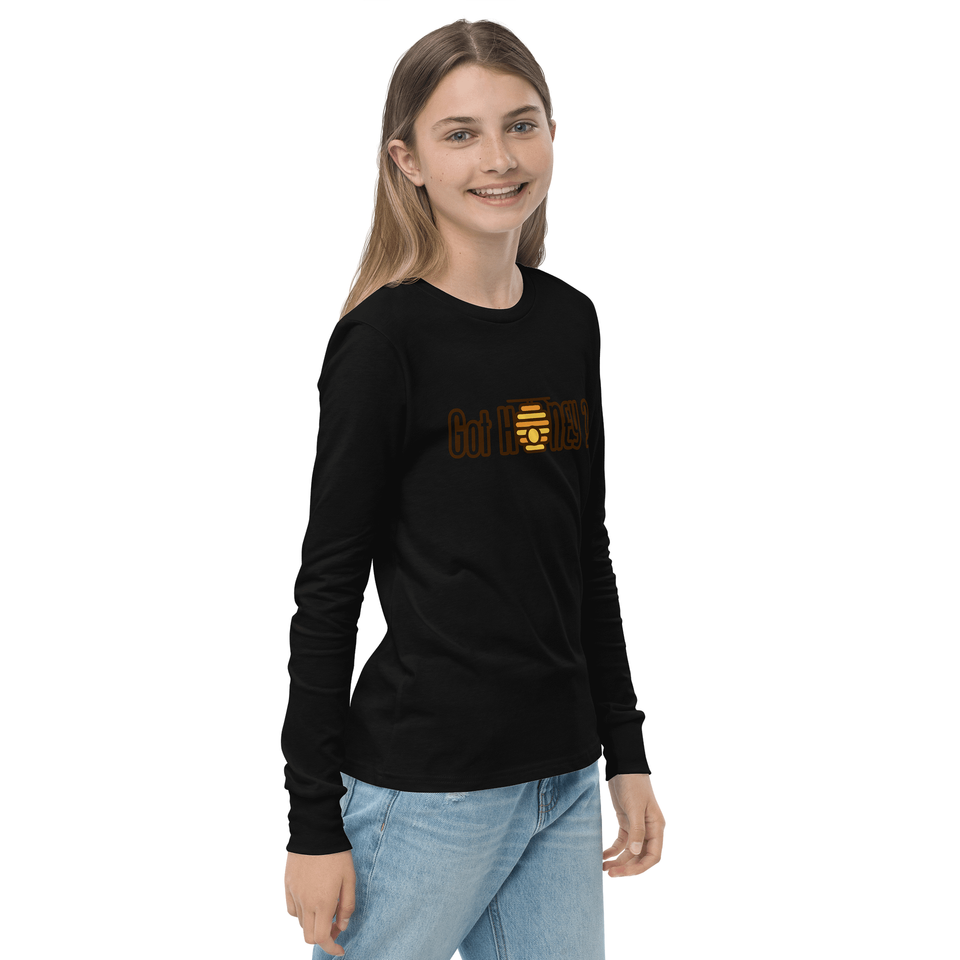 Got Honey Youth Long Sleeve T-Shirt product image (12)