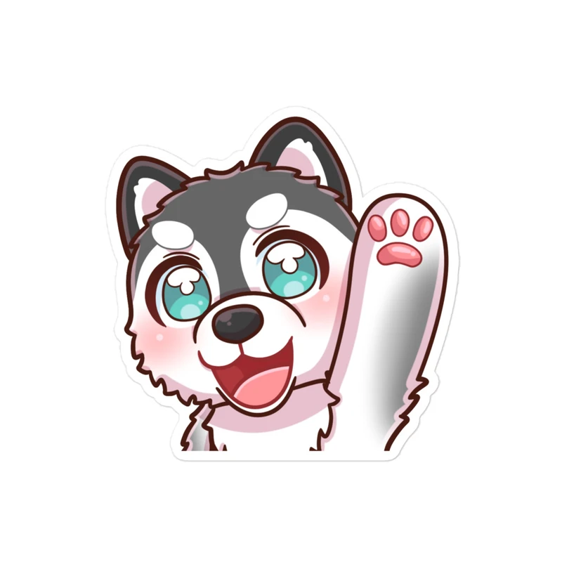 Bollie Waving Sticker product image (1)