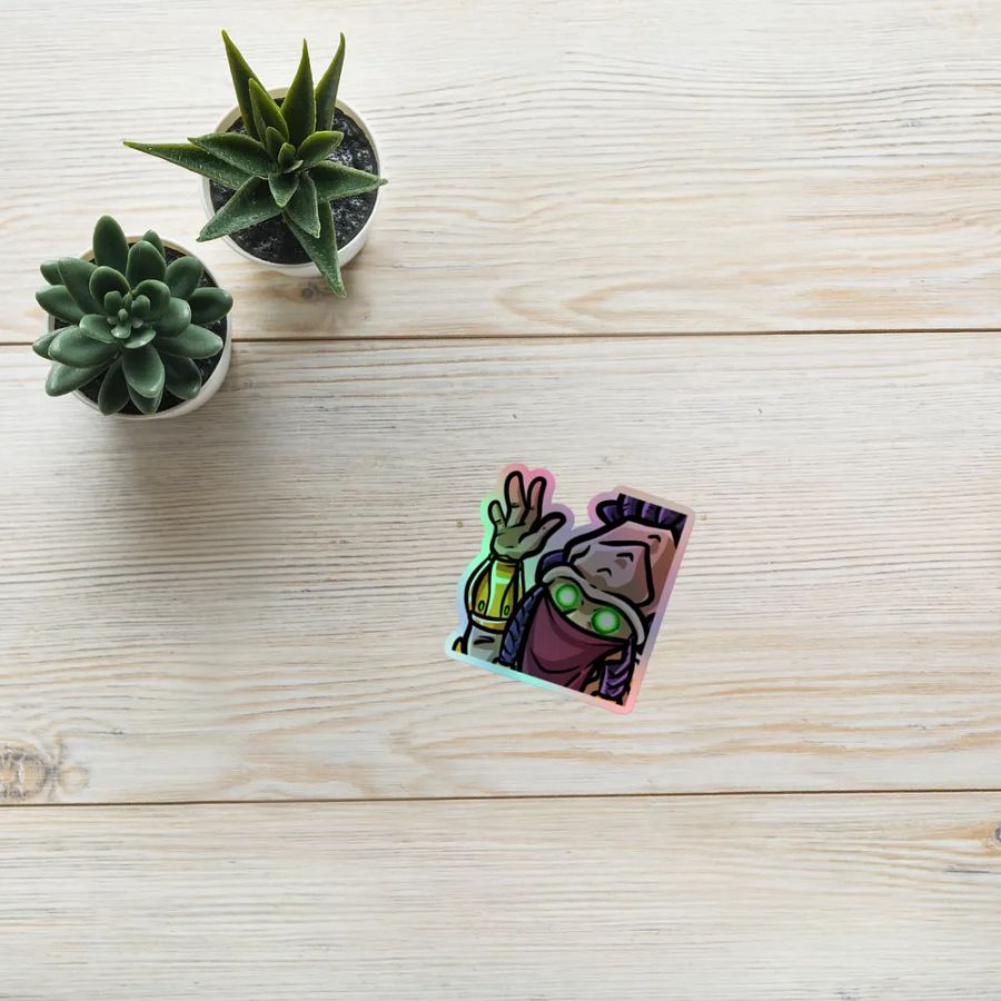 Dark Templar Wave Holo Sticker product image (10)