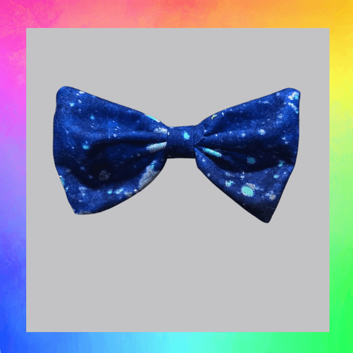 Stars in the night hair bow product image (1)