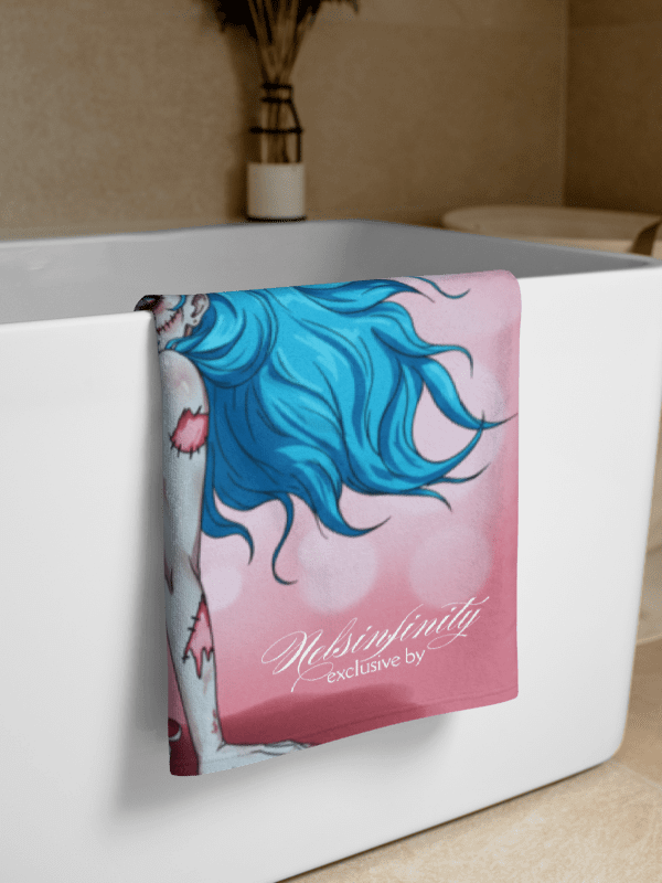 V4 Zombie Pinup Sublimated Towel product image (2)