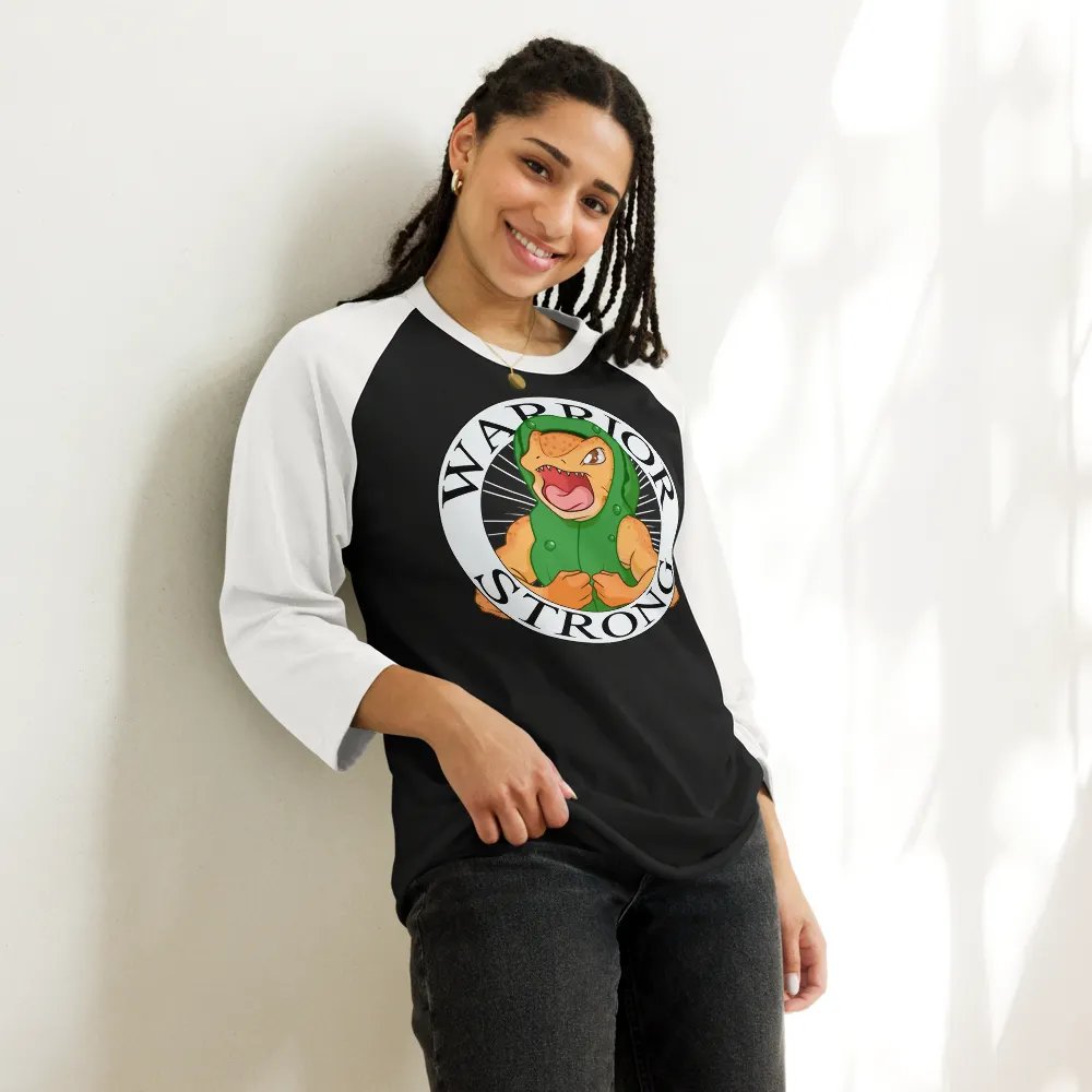 Buff Pickle Warrior Strong Baseball Long Sleeve Shirt product image (10)