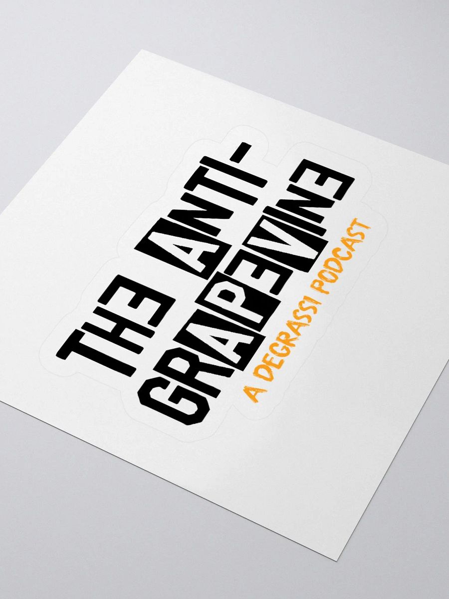 Anti-Grapevine Original Logo Sticker product image (8)