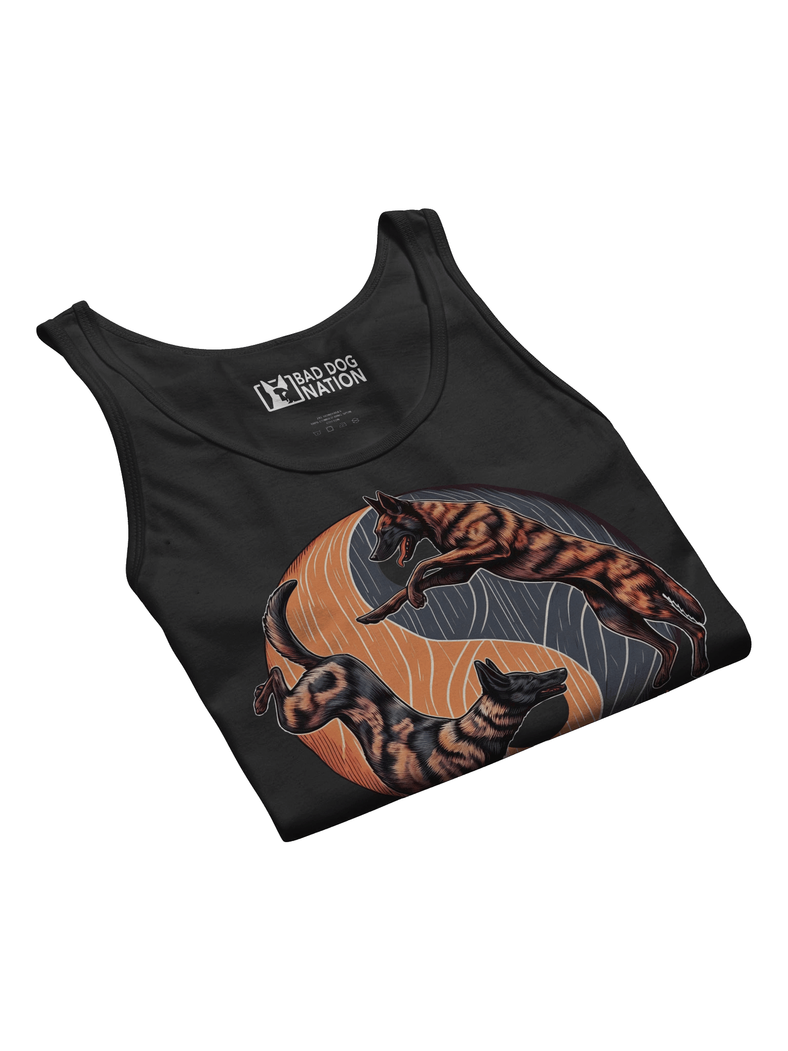 Dutch Shepherd Yin Yang - Premium Unisex Tank Top product image (3)