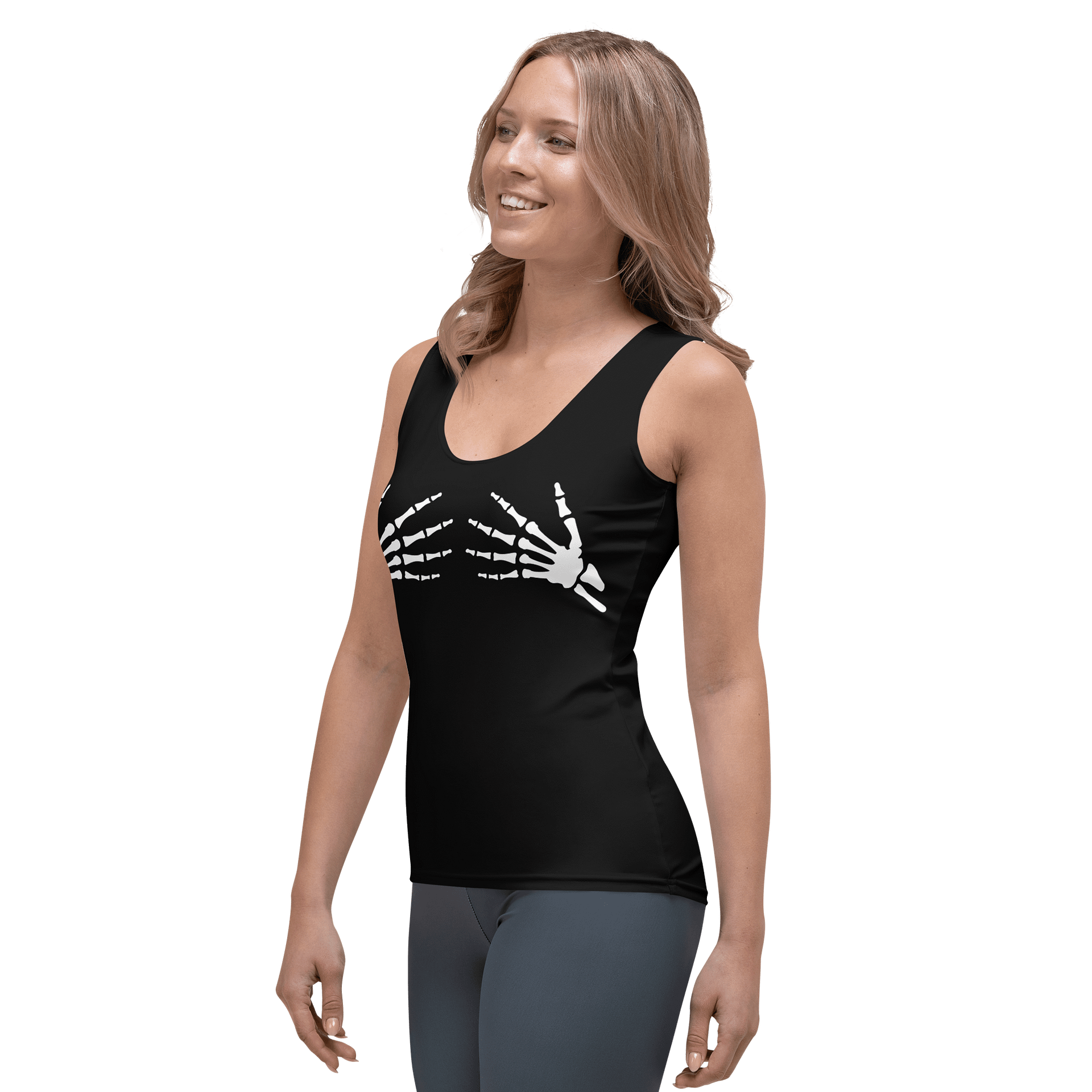 Skeleton Casual Costume Tank Top product image (3)
