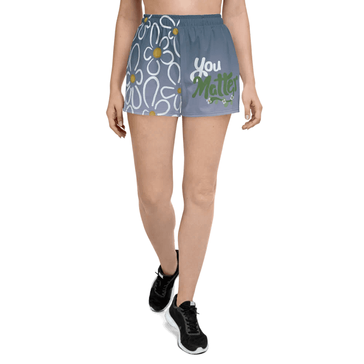 You Matter Flower Shorts product image (1)