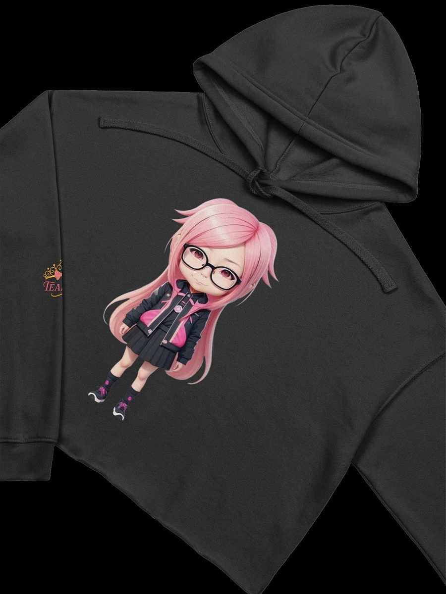 (PINK CHIBI) K Crop Hoodie product image (3)