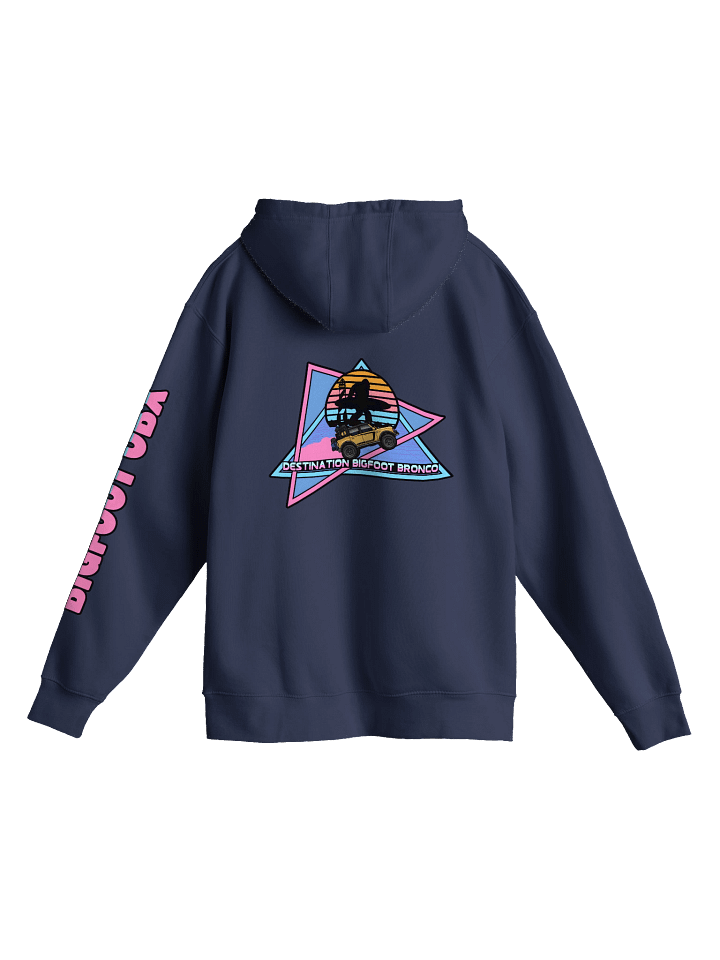 Destination Bigfoot Bronco JC Edition Retro-Inspired Hoodie (Multiple Colors Available) product image (9)