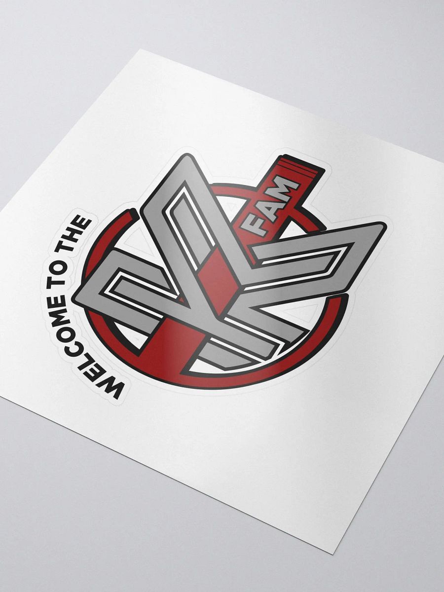 K Fam Kiss Cut Stickers Logo Stickers product image (3)