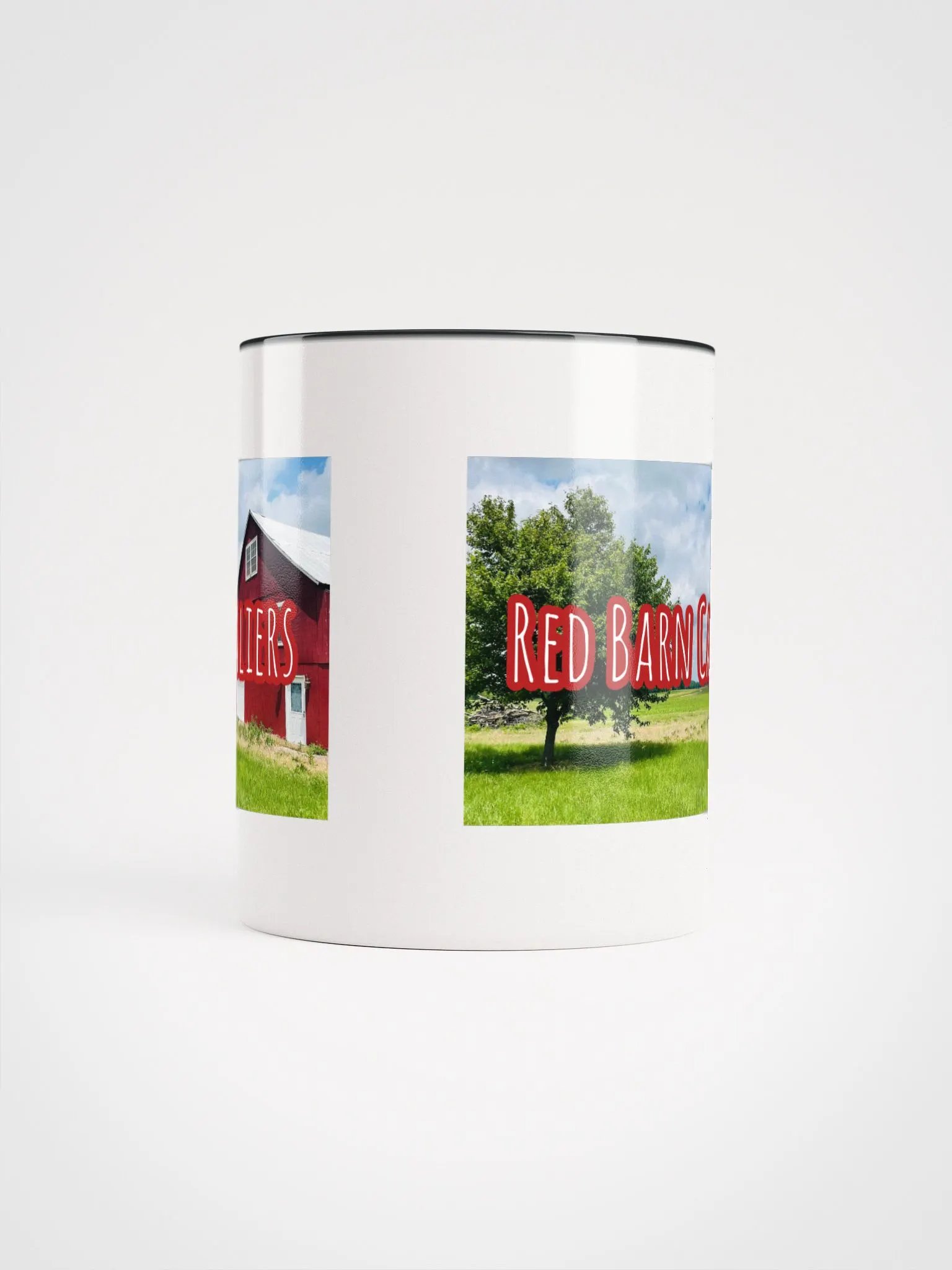 Red Barn Cavaliers Logo Ceramic Mug with Colored Handle & Interior by Mugz product image (30)