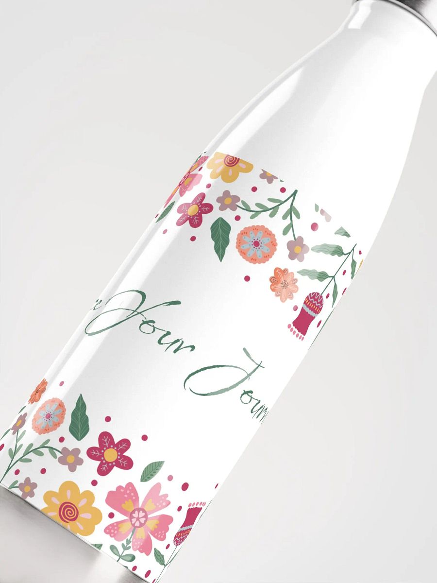 Embrace Your Journey Water Bottle -White product image (5)
