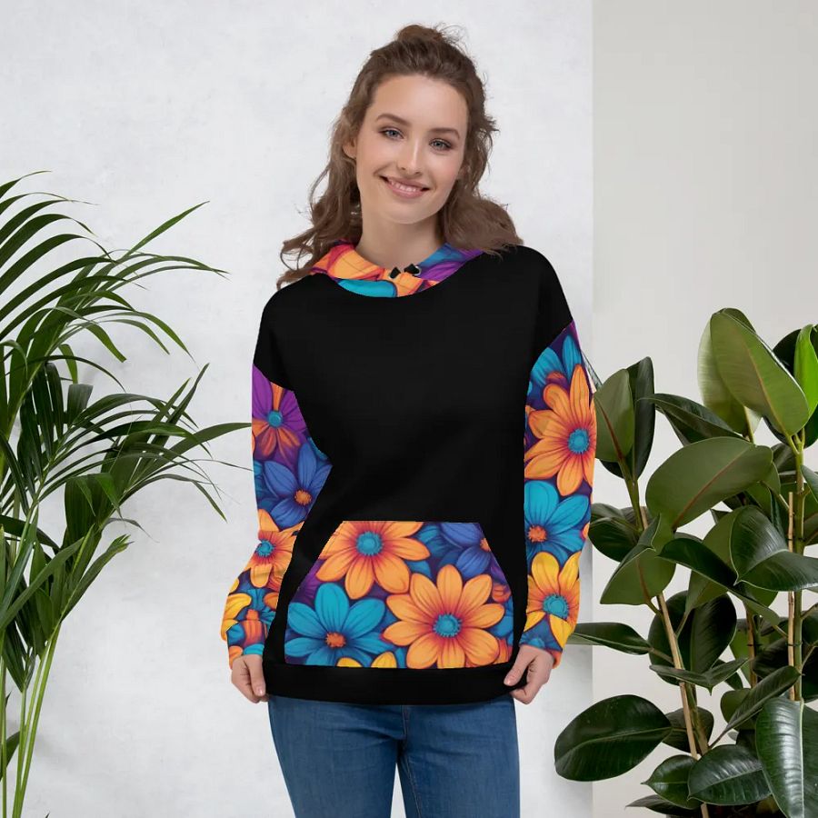 Blooming Kaleidoscope Unisex Hoodie product image (5)