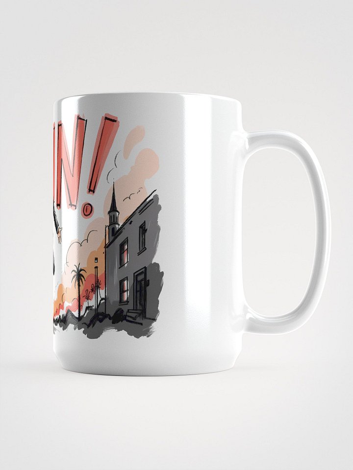 Dynamic Win Art Print – Urban Triumph Glossy Mug product image (2)