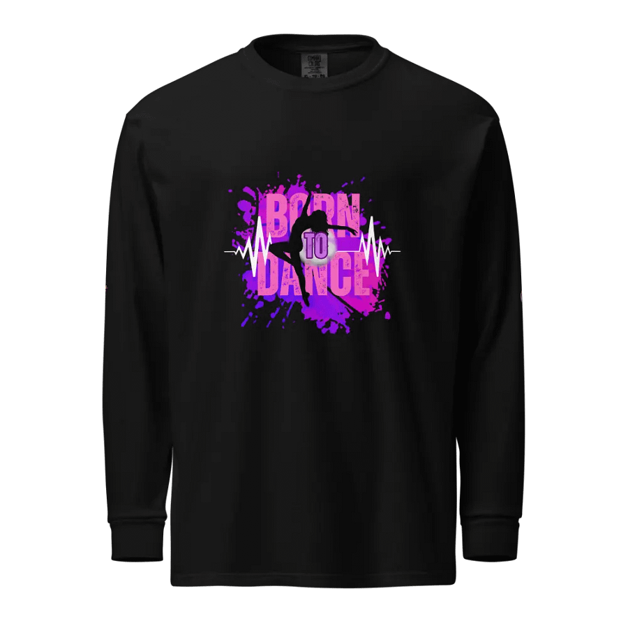 Elegant Dance Her Silhouette Long Sleeve Shirt product image (4)