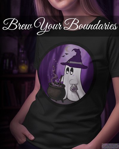 🌒 Brew your boundaries.
The Boundary Brewer Ghost tee is more than a shirt — it’s a reminder that protecting your energy is i...