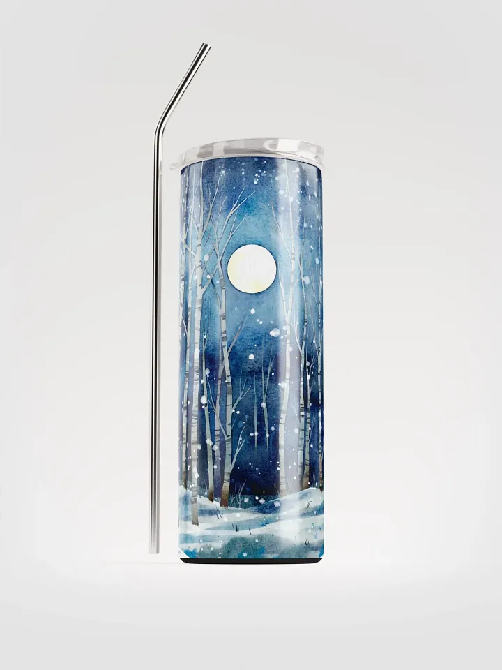 Moonlit Birch Stainless Steel Tumbler product image (1)
