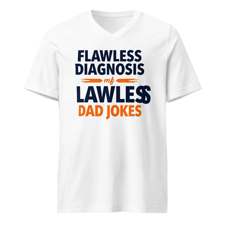 Flawless Diagnosis V-Neck Tee product image (1)