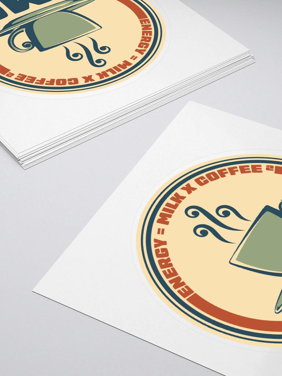 Coffee Genius Retro Sticker product image (12)