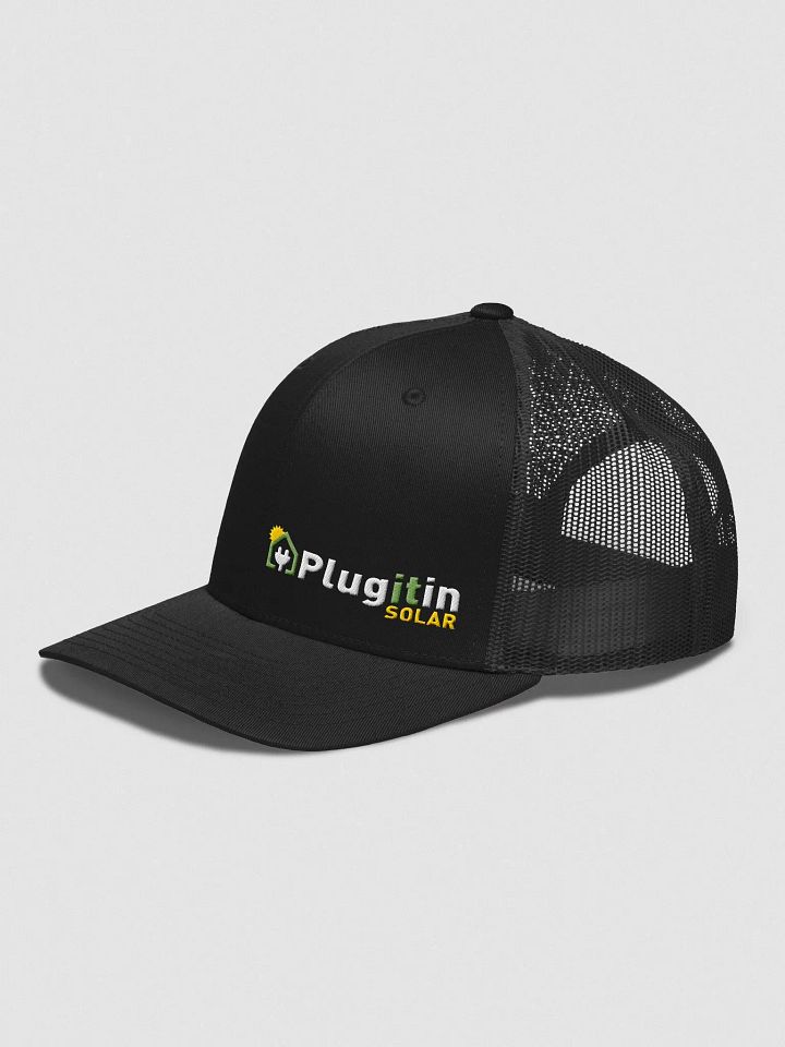Plug It In Solar Retro Trucker Hat product image (2)