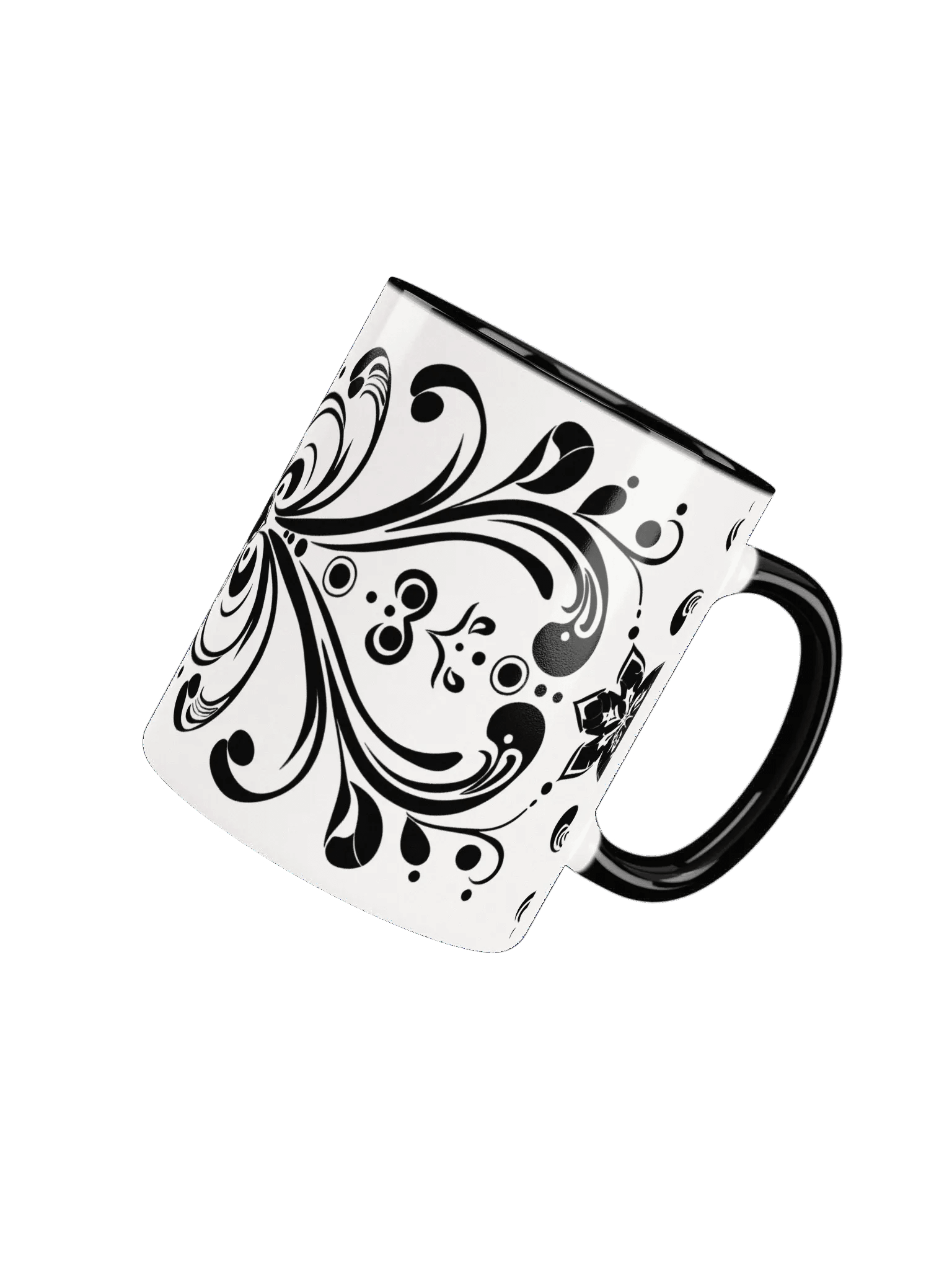 Vibrant Swirls Ceramic Mug product image (5)