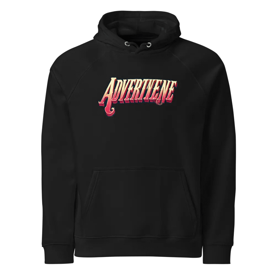 ADVERTENE Gradient Eco Raglan Hoodie product image (1)