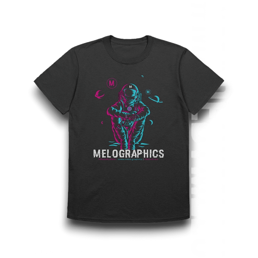 #MeloCrew Vibes: Duotone - Basic T-Shirt | #MadeByMELO product image (5)