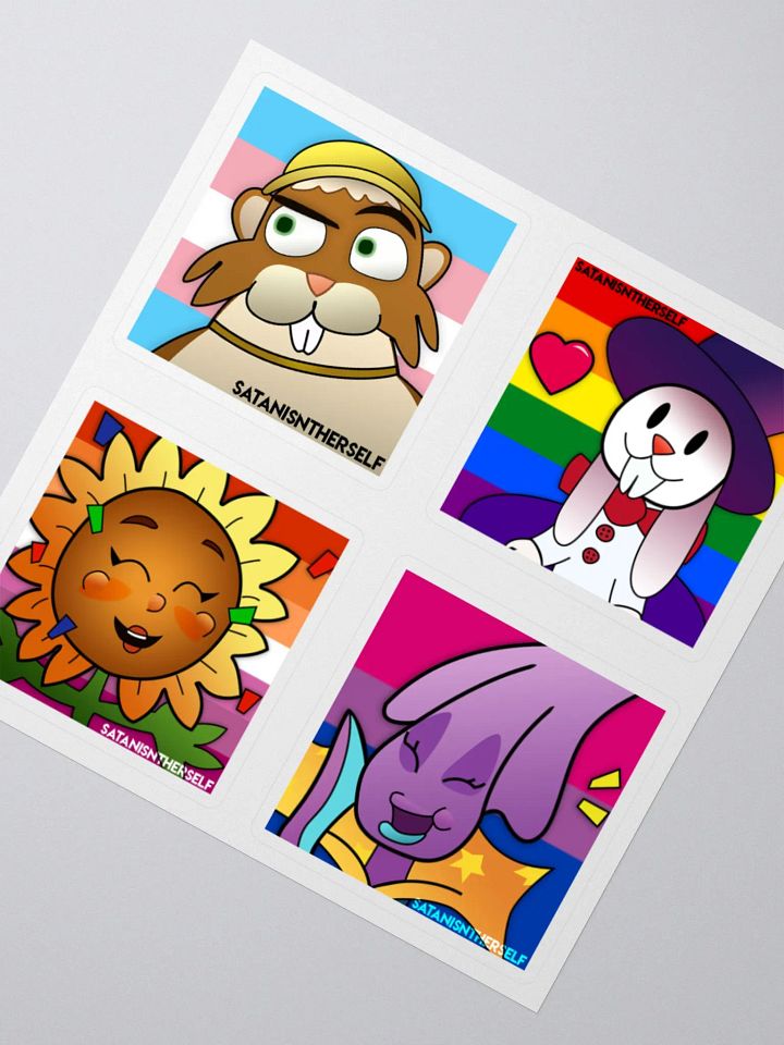 Peg Pride Sticker Sheet product image (2)