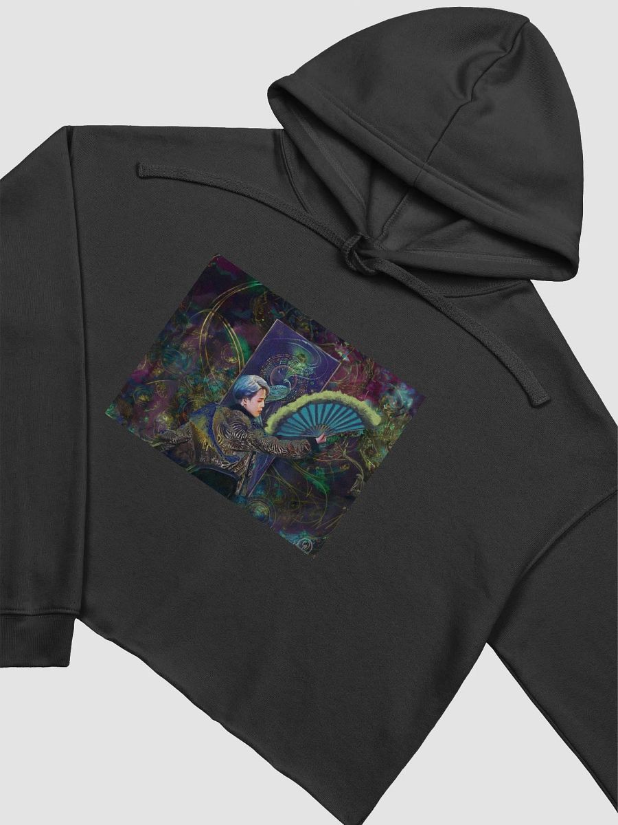 BTS - Jimin Fan Crop Hoodie - Designed by ChimberArt product image (3)