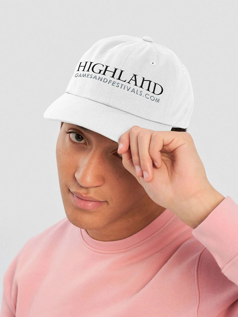 HGAF Logo Cap: WHITE product image (5)