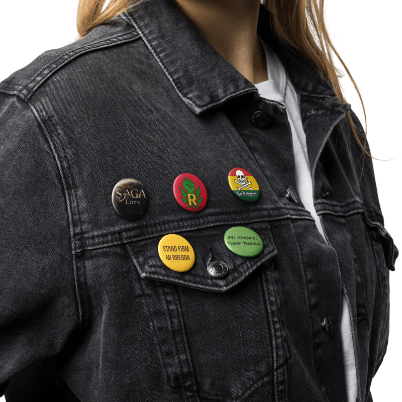 Rasta Pin Button Set product image (5)