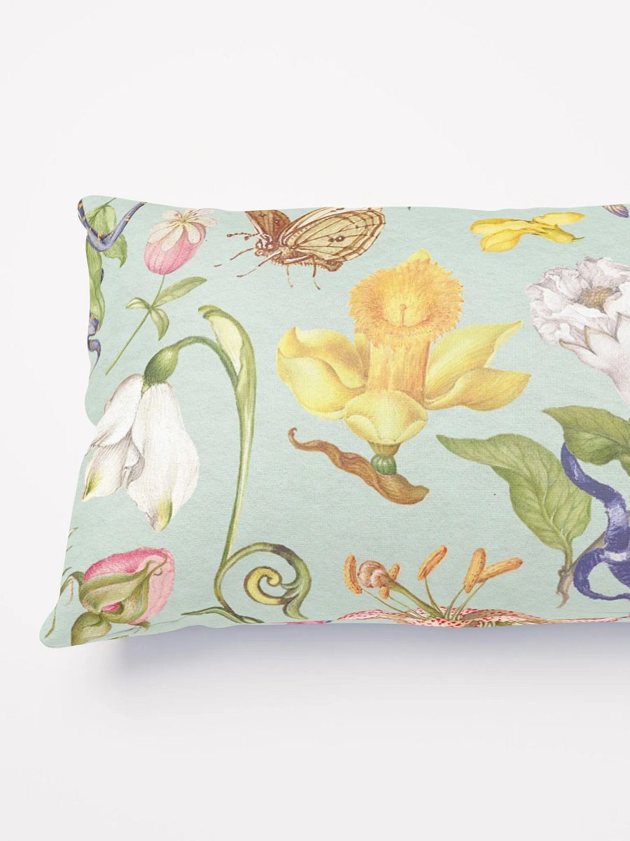 Exotic Blooming Floral Butterfly Mint Pillows product image (2)