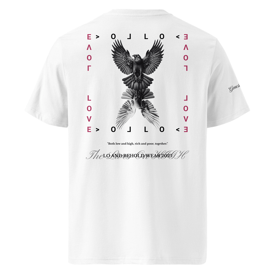The Lord On HIGH | NEW CHAPTER | UNISEX TEE | White product image (5)