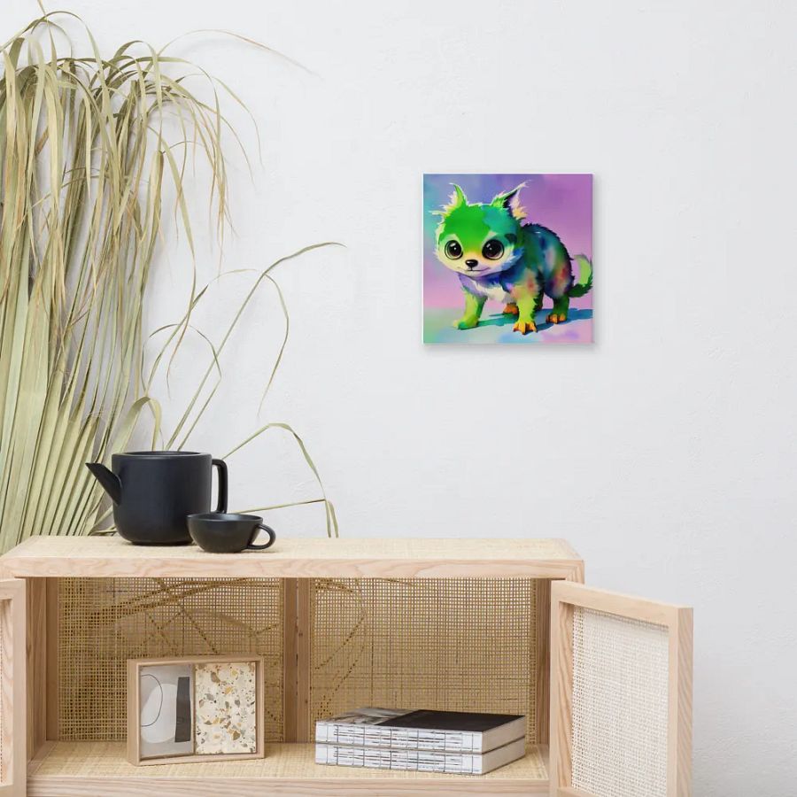 Cute Dog Digital Painting - v13 product image (9)