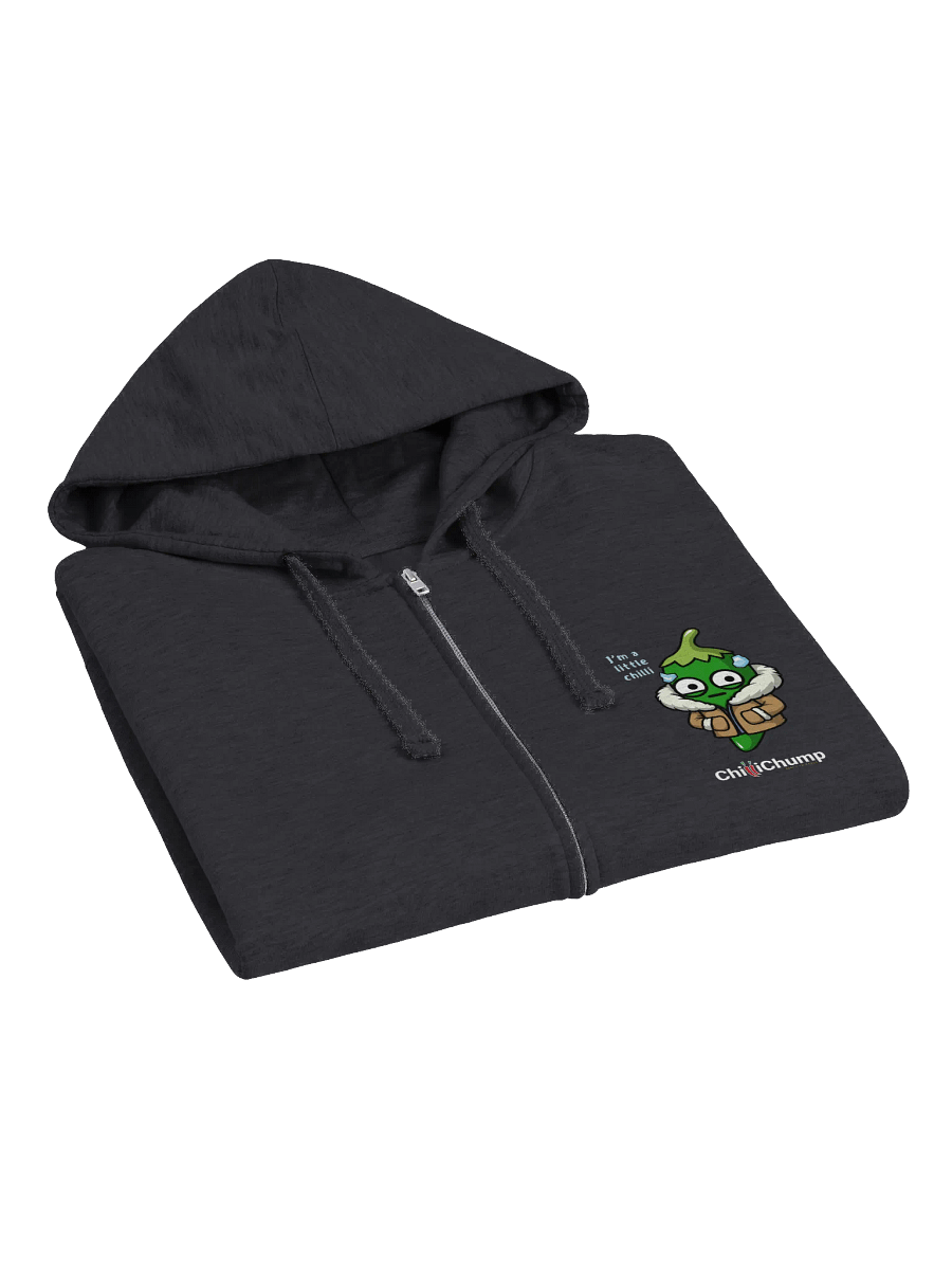 The Little Chilli Cosy Collection - Fleece Zip Hoodie - Pocket - Dark! product image (1)