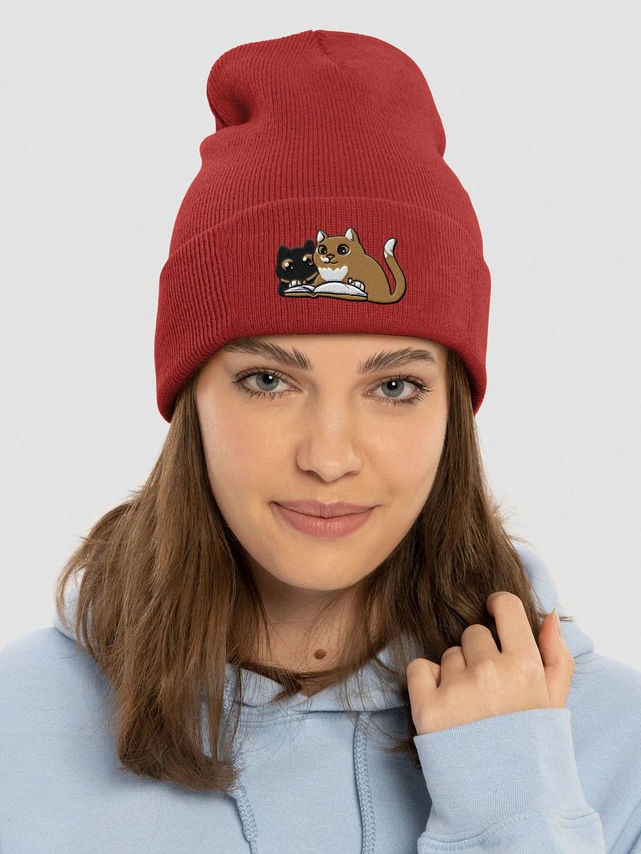 Cozy Tales Beanie – The Tales of Straw Cat & Tao product image (3)