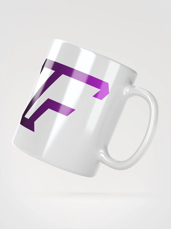 White Glossy TF Logo Mug (3 Sizes) product image (2)