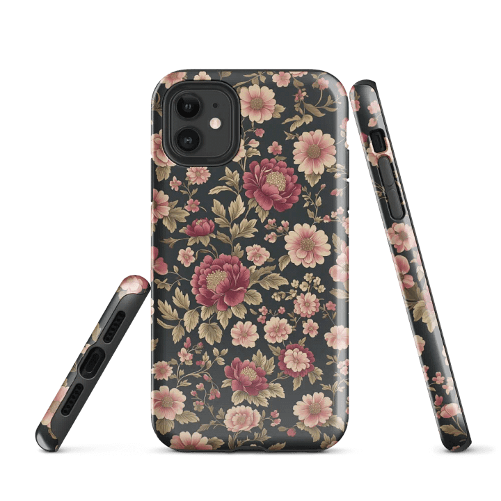 Vintage Floral Pattern - Tough Phone Case product image (1)