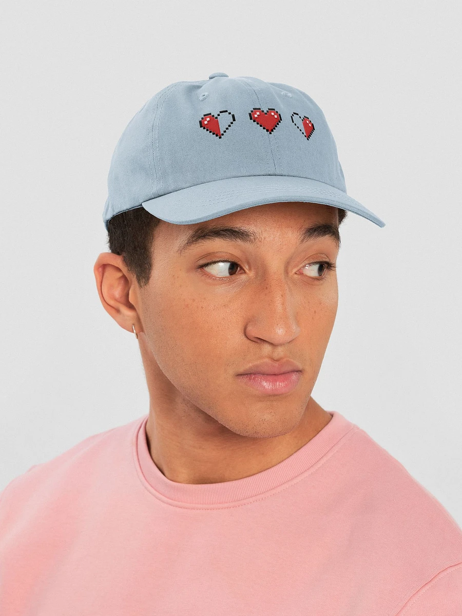 Half Heart Hat | Runesy Merch Collection | Dad Hat product image (6)