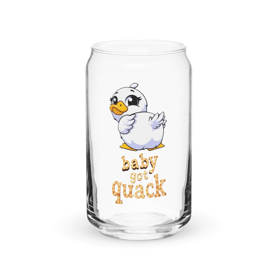 Baby Got Quack Glass product image (1)