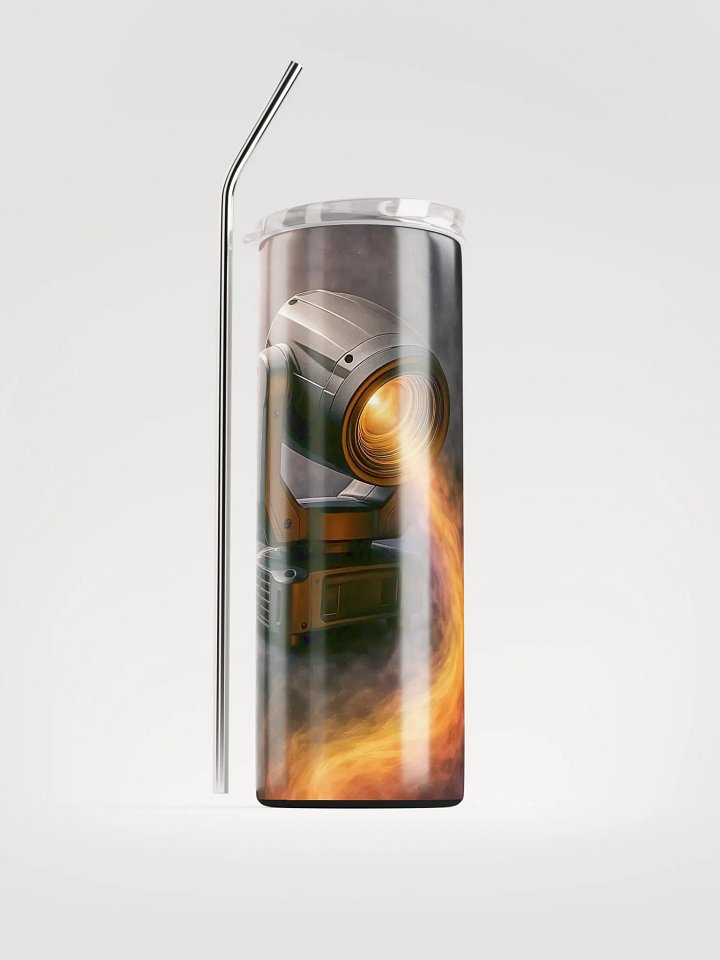 Theatrically Jerry: "Light Beam Cyclone" Moving Head Light Fine Art Tumbler product image (1)