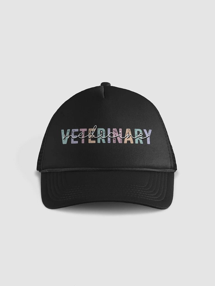 "Veterinary Medicine - Pastel Colors" Trucker Hat product image (1)