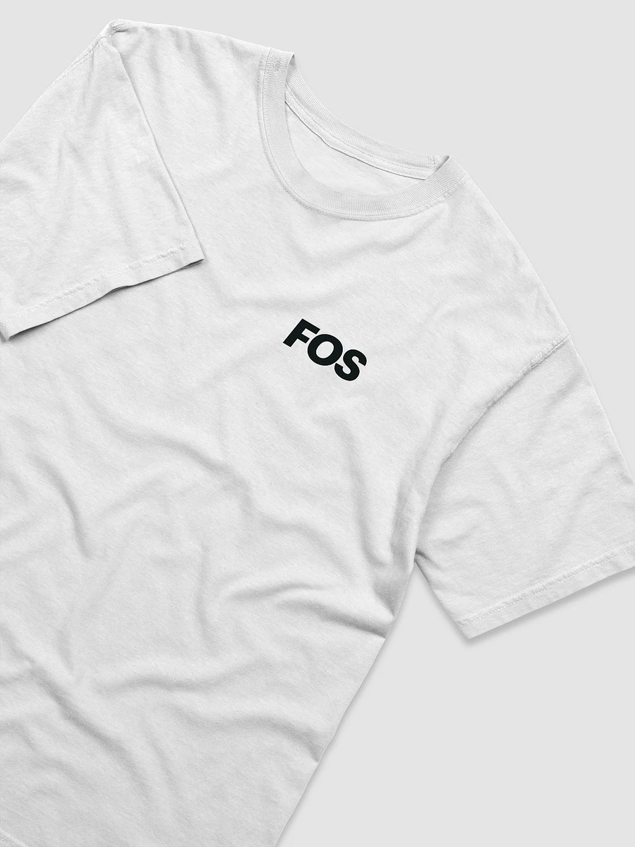 White FOS T-Shirt product image (3)