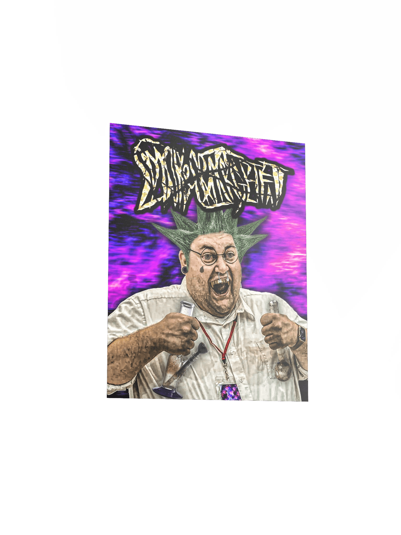 *LIMITED EDITION* SMOKE CRACK GET FAT POSTER product image (3)