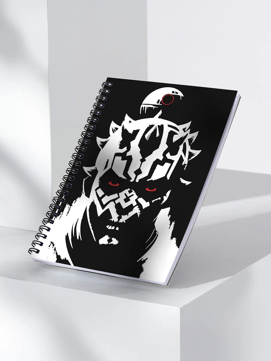 Edgy Darth Maul Spiral Notebook product image (3)