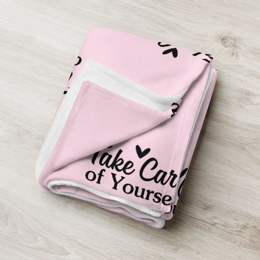Take Care Of Yourself Blanket product image (7)
