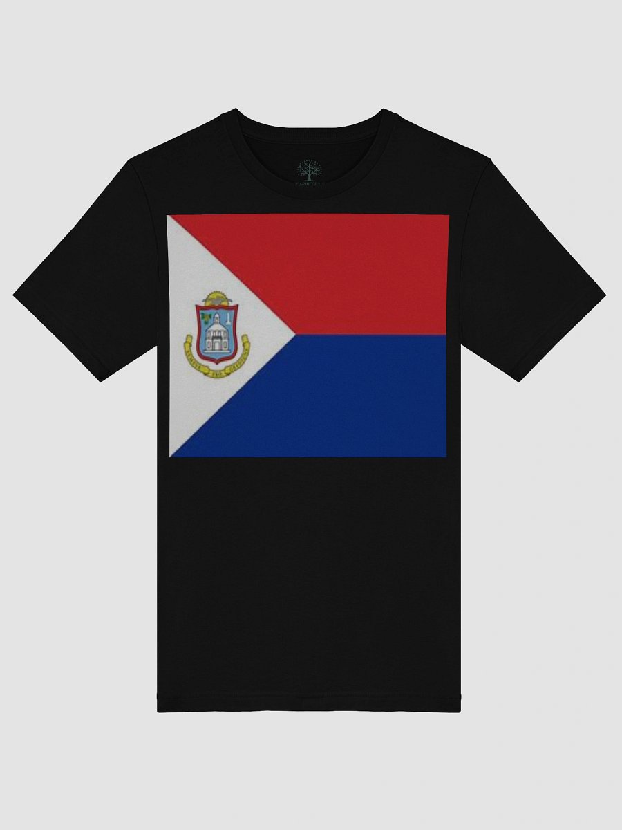 Exclusive Sint Maarten Flag T-Shirt – Unisex Supersoft Comfort | TDS Music product image (47)
