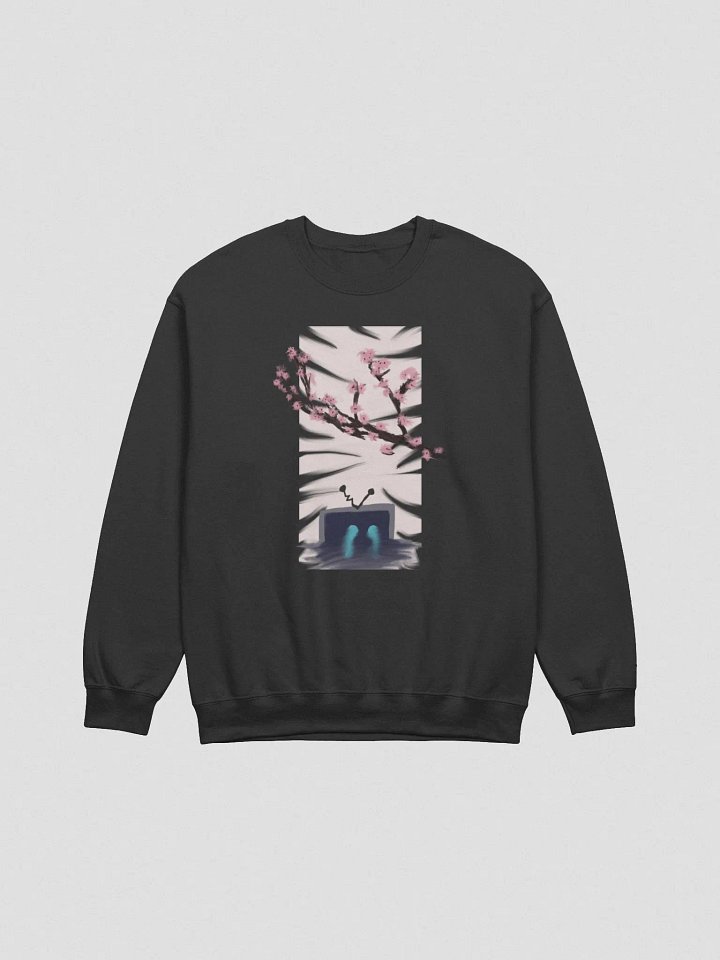 Melting Tv head Crewneck product image (5)