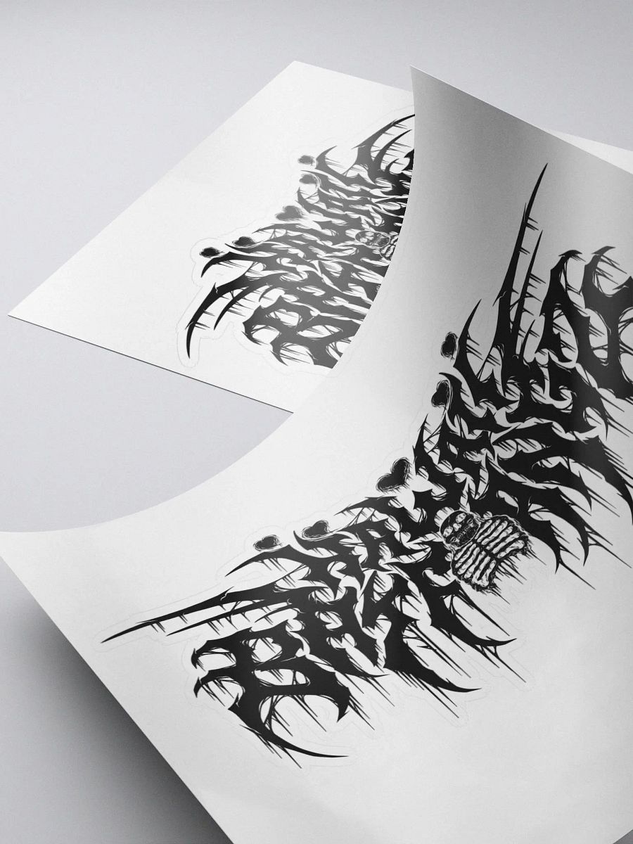 Kawaiibatfangz Metal Sticker [B] product image (4)