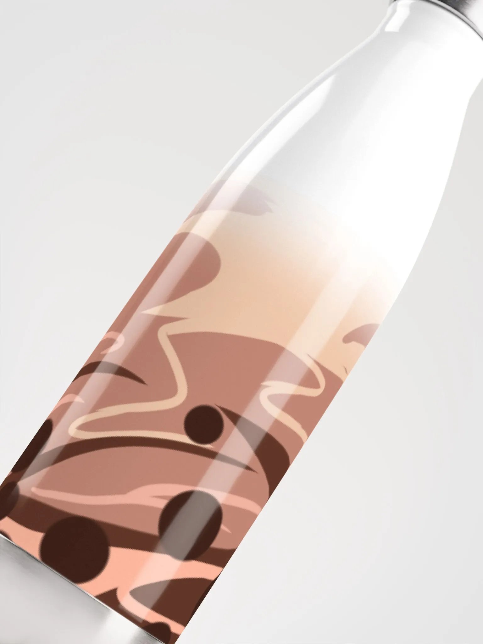 latte steel water flask product image (5)