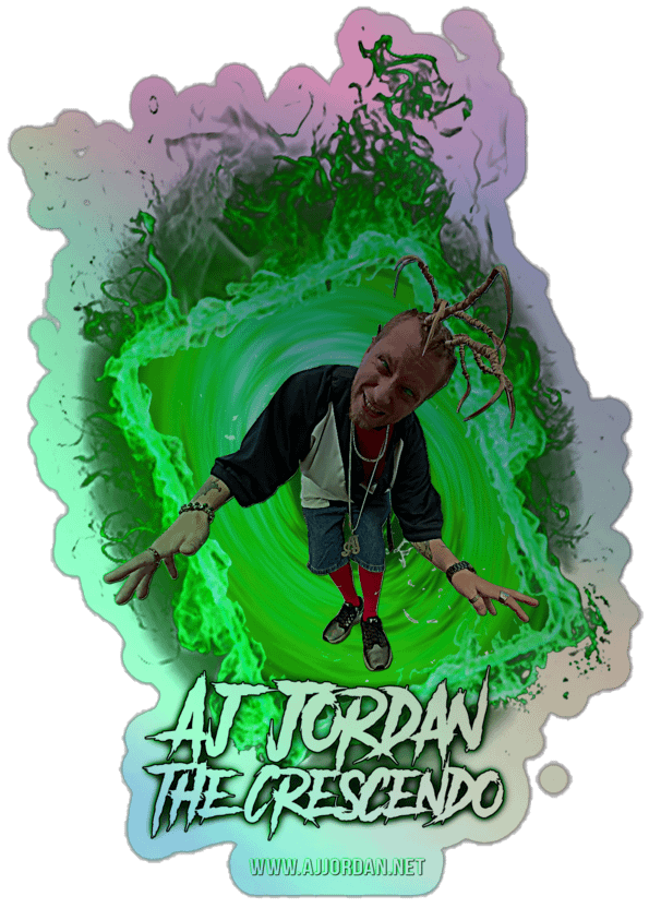 AJ Jordan The Crescendo Holographic Sticker product image (1)